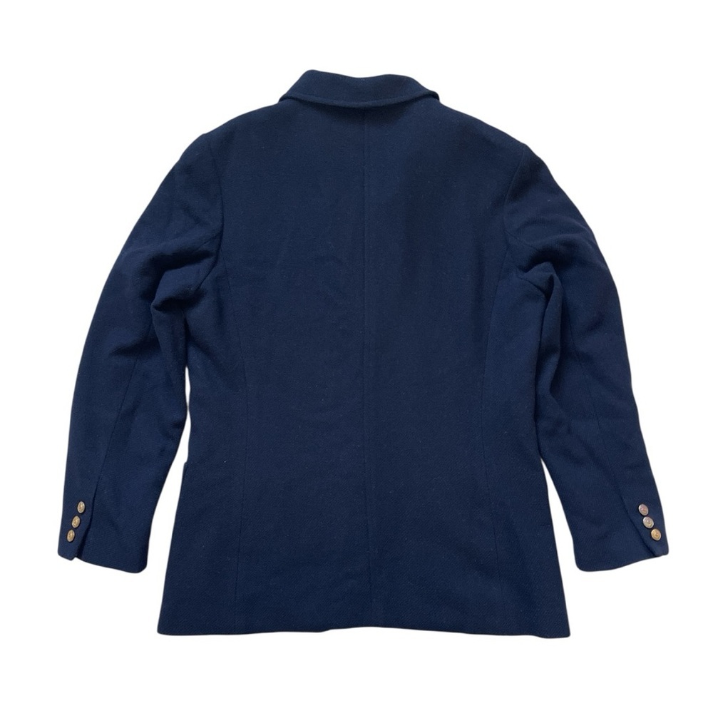 Vintage Liz Claiborne Navy Wool Blazer | Size Medium - Picture 6 of 6